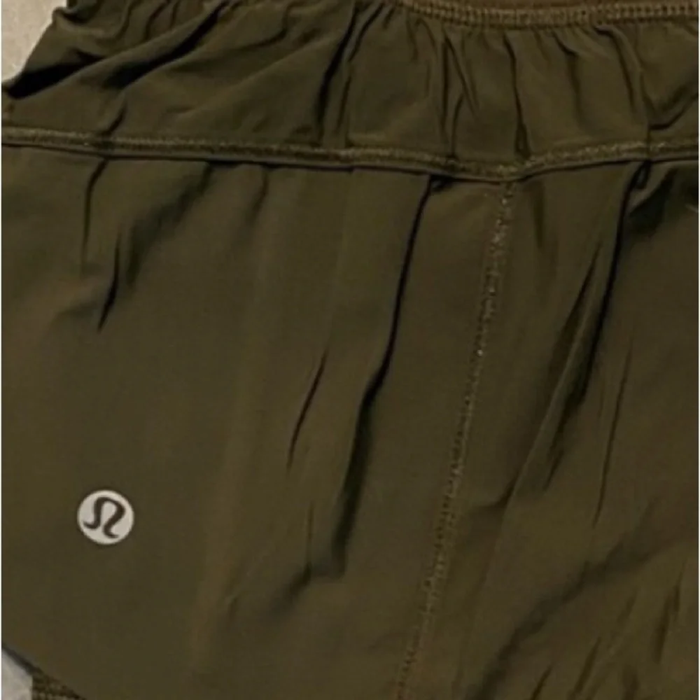 Lululemon Olive Green Squad Goals Shorts - Picture 7 of 11